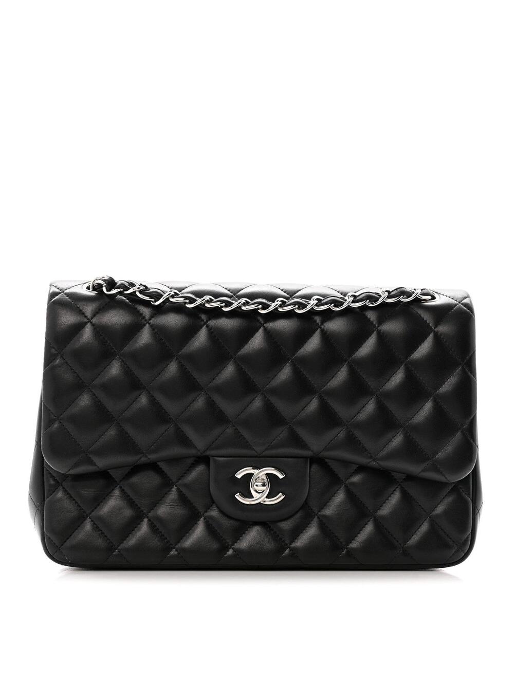 Chanel Lambskin Quilted Jumbo Double #275003C81B